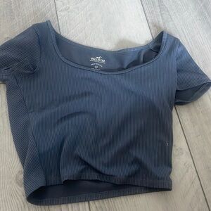 Hollister scoop neck top